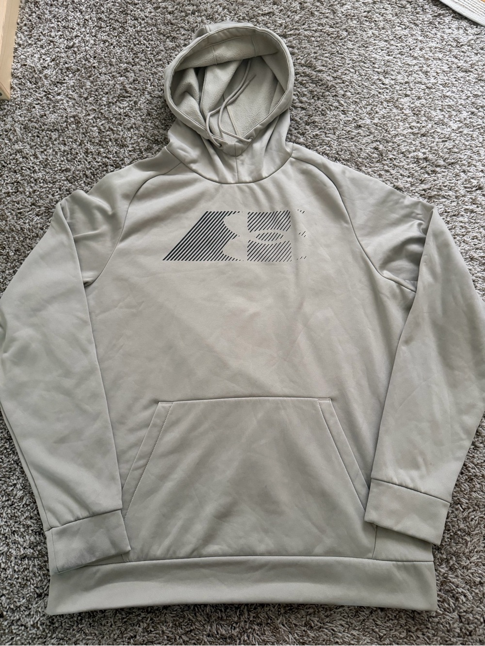 UNDER ARMOUR BEIGE HOODIE